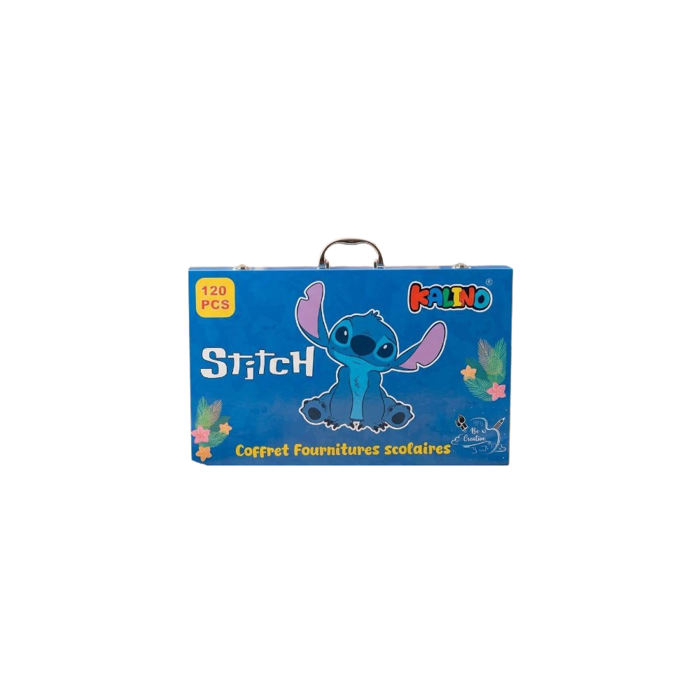 Mallette Coloriage STITCH, 120 Pcs