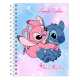 Carnet  à motif Stitch et Angel de Disney