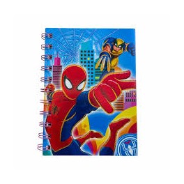 Carnet  à motif SPIDER MAN