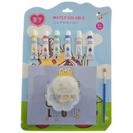 Kit de tubes d'aquarelle à faire soi-même avec palette de couleurs assorties 1