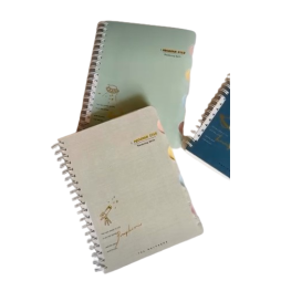 Journal intime A5 mignon pour filles, carnet à spirales simple, vente en gros