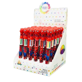 Stylo multicolore Spiderman