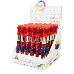 Stylo multicolore Spiderman