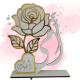 Trophée Fête des Mères en gravure laser