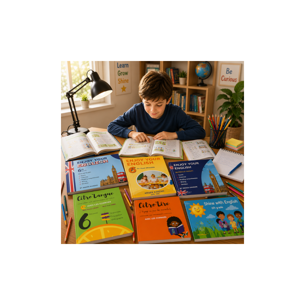 Pack d'été 6eme année français