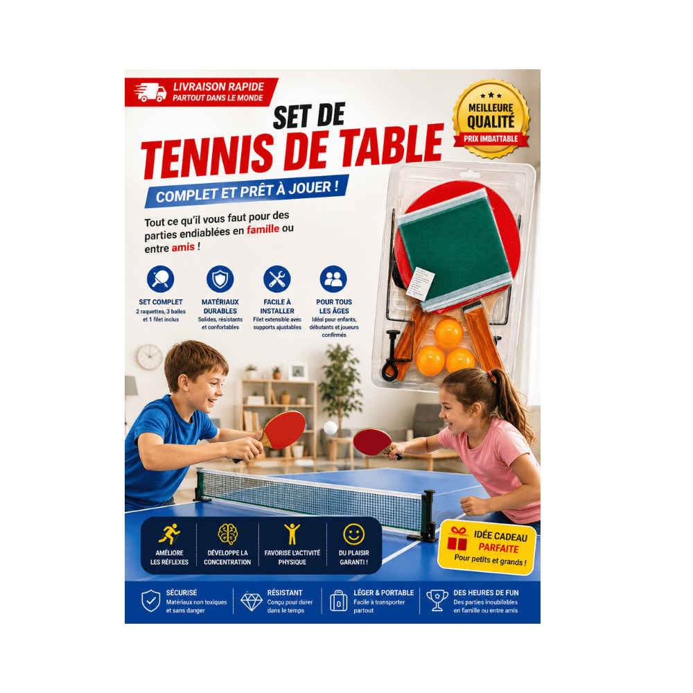 Set de tennis de table