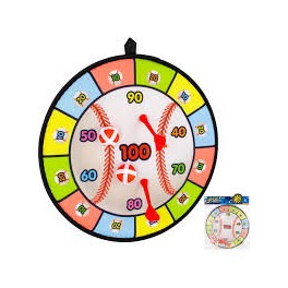 Jeu de cible à lancer