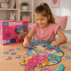 Puzzle éducatif en forme de sirène