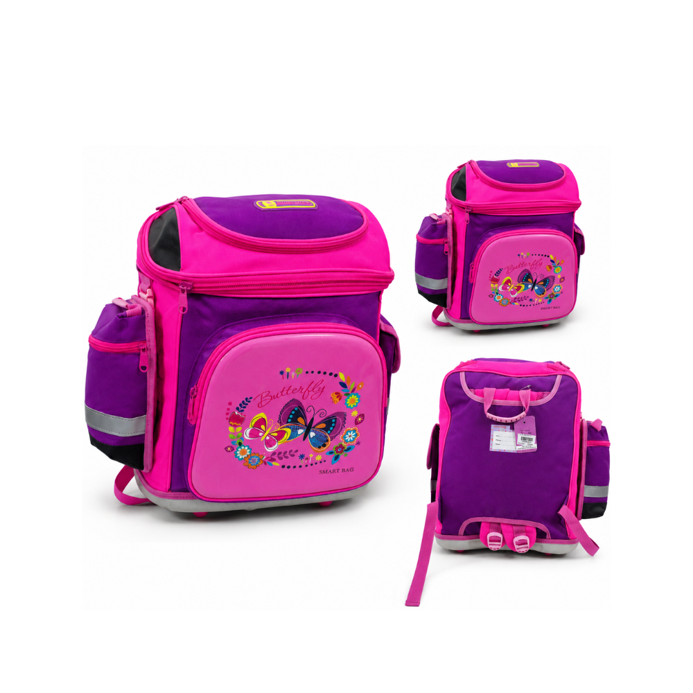 Cartable scolaire pour fille au design coloré smartbag