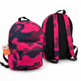 Sac à dos scolaire MINTRAI au style camouflage moderne