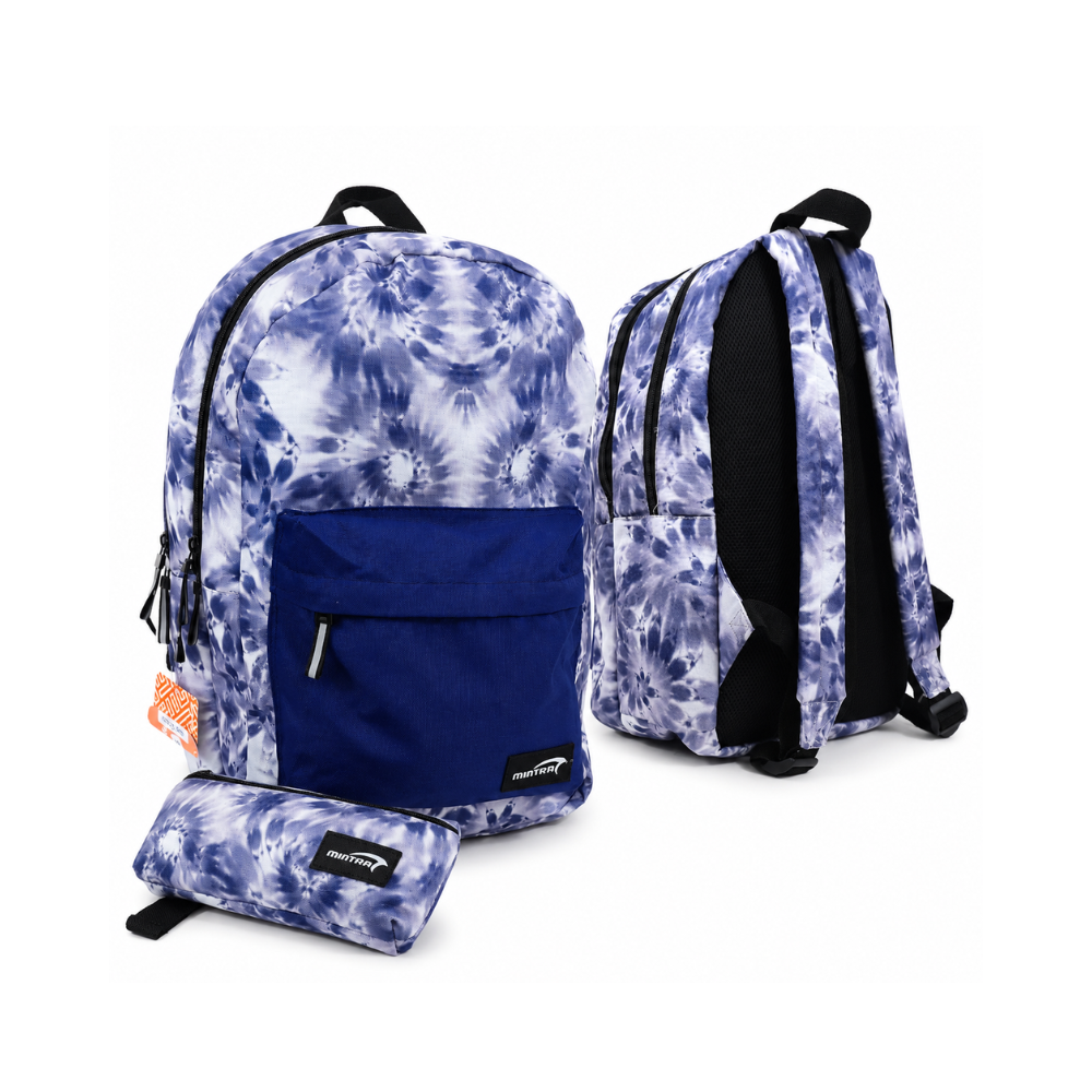 Sac à dos scolaire Mintra avec trousse assortie