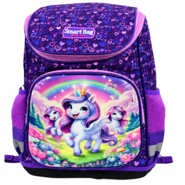 Cartable scolaire Smart Bag violet pour fille