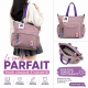 Lot de 4 surligneurs STABILO - Swing cool Pastel - Pointe fine - Abricot / bleu / mauve / gris