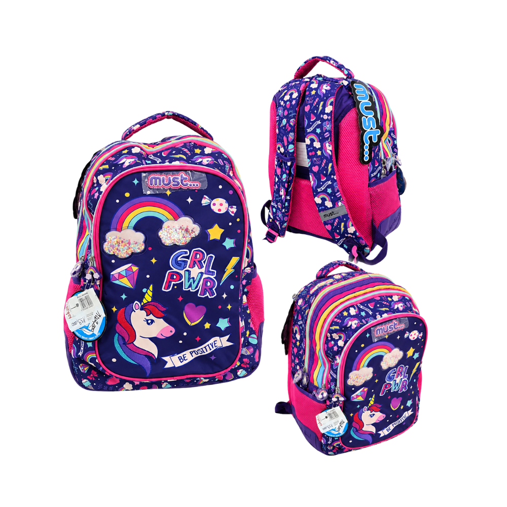 Sac à dos scolaire Must pour fille