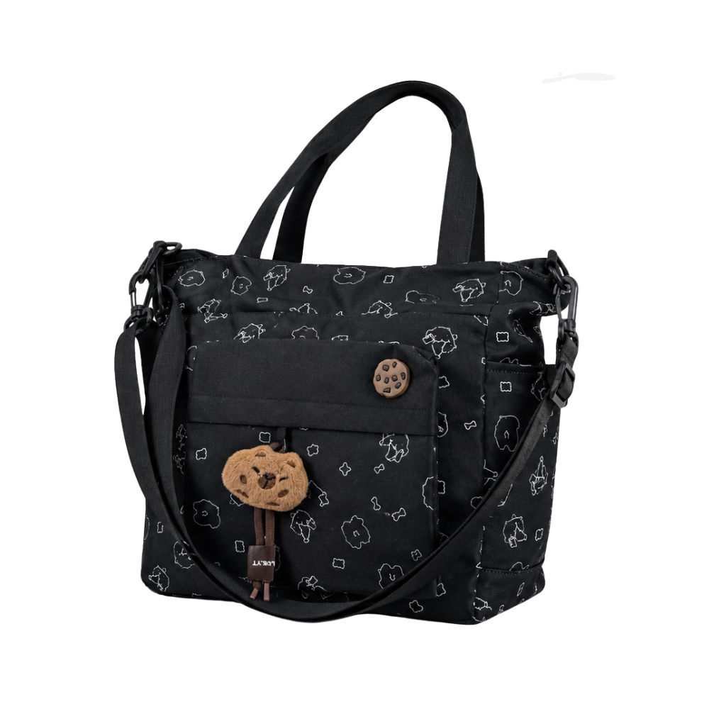 Sac cabas noir au style moderne