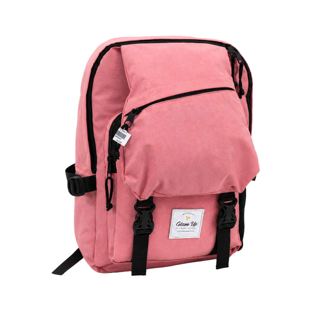 Sac à dos scolaire rose au design moderne et tendance