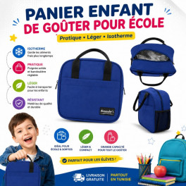 Panier de goûter isotherme pour enfant