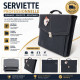 Serviette professionnelle en similicuir