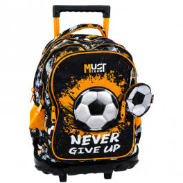 Cartable scolaire à roulettes MUST Team pour garçon