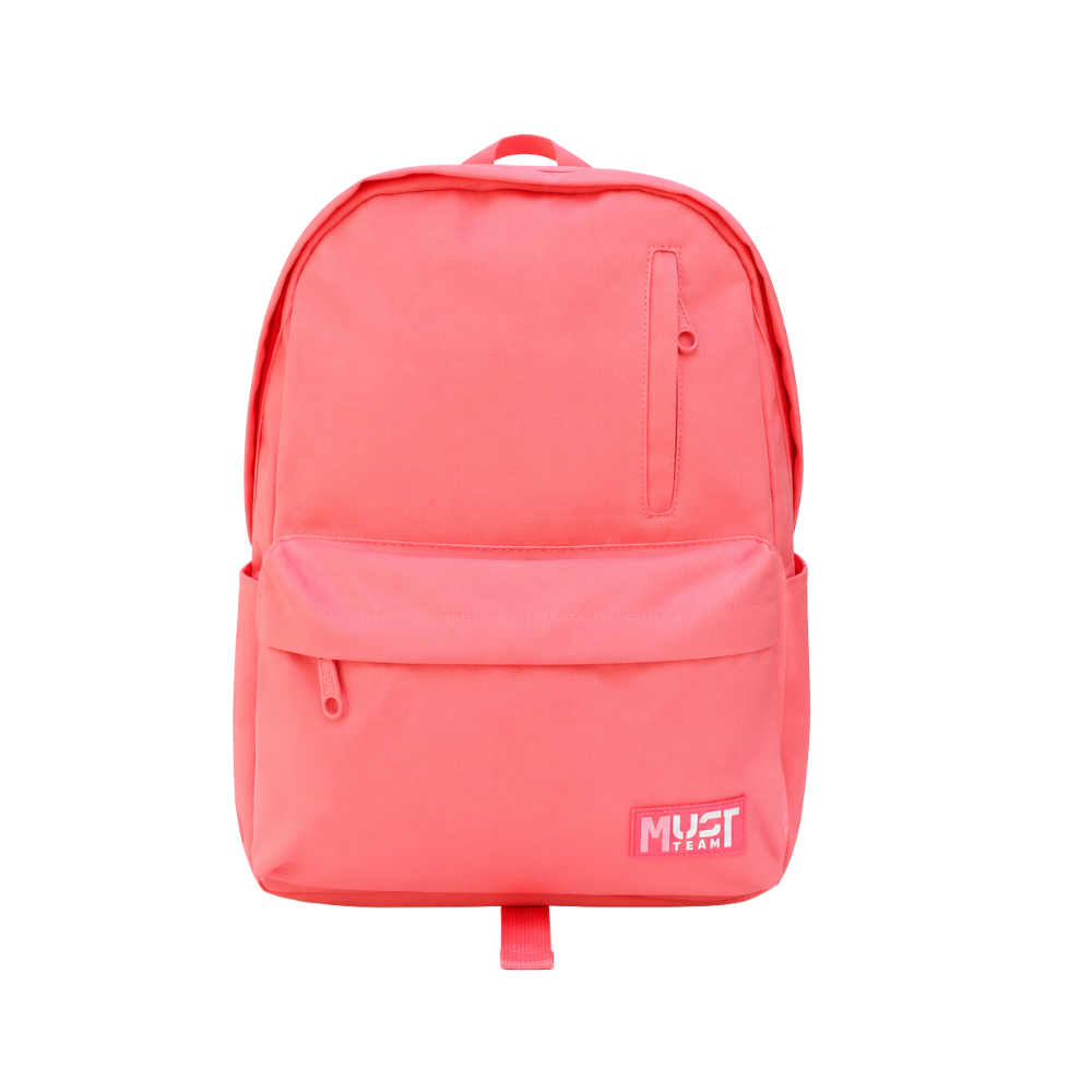 Sac à dos MUST Team rose au design moderne et épuré