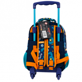 Cartable à roulettes MUST Team Rocket pour garçon