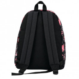 Sac à dos scolaire Imperial motif fleurs roses
