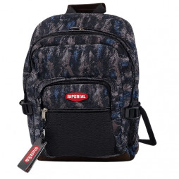 Sac à dos scolaire Imperial camouflage gris