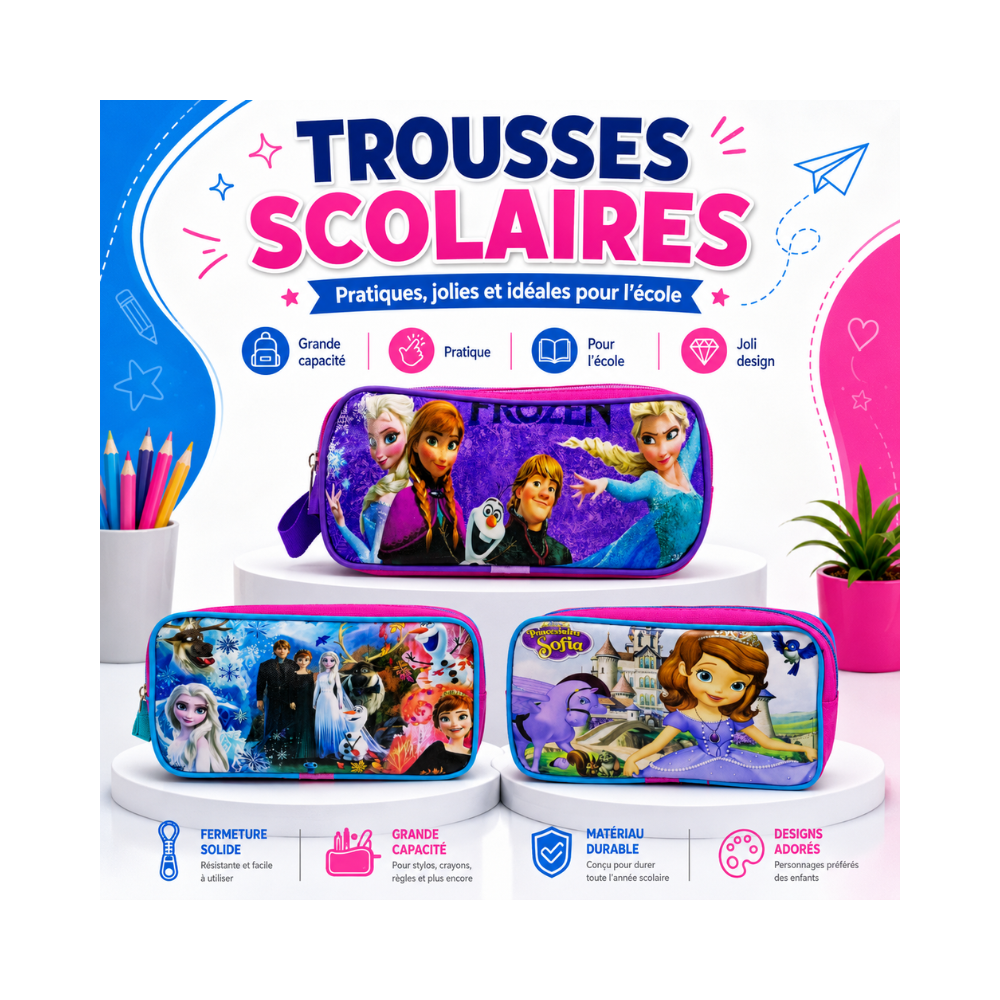 Trousses scolaires pour enfants