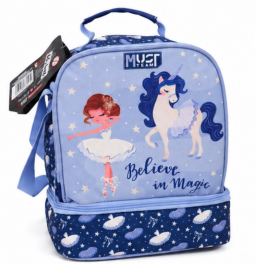 set scolaire MUST TEAM 3 pièces au design féerique