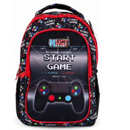 Sac à dos scolaire MUST Team au style gaming