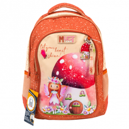 Sac à dos scolaire pour fille au design féerique