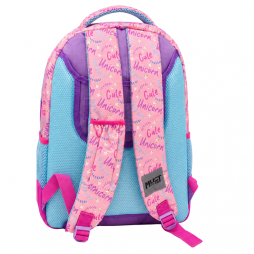 Sac à dos scolaire pour fille au joli thème licorne