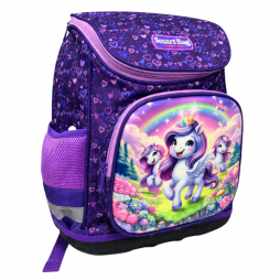 Sac à dos scolaire pour fille au design féerique