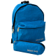 Sac à dos scolaire bleu Smart Bag avec trousse assortie