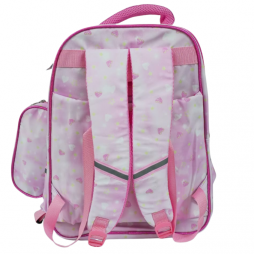 ce joli sac à dos scolaire rose inspiré de Stitch