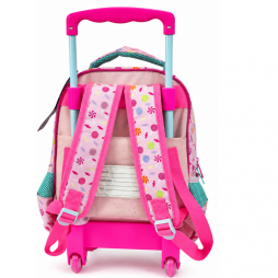 Sac à dos scolaire trolley Must Lollipop spécialement conçu pour les petites filles