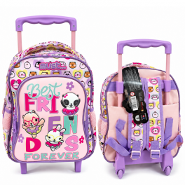 ce joli cartable à roulettes Must pour fille