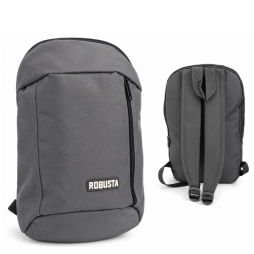 Sac à dos Robusta gris au design sobre et moderne