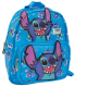 Sac à dos Stitch pour petits enfants, disponible en bleu ou blanc et rose