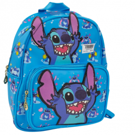 Sac à dos Stitch pour petits enfants, disponible en bleu ou blanc et rose