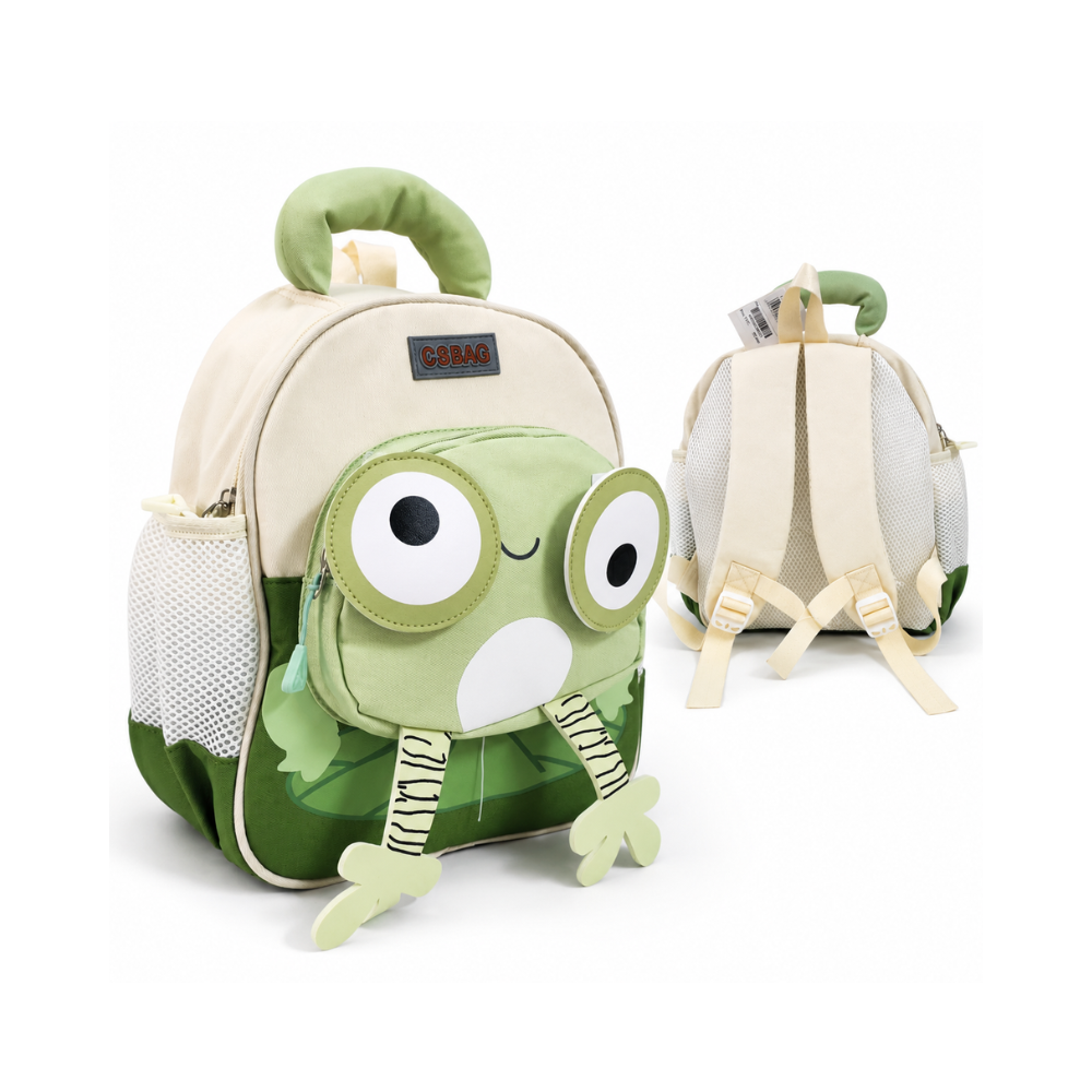 Sac à dos maternelle enfant au design grenouille