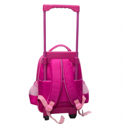Cartable à roulettes rose pour fille