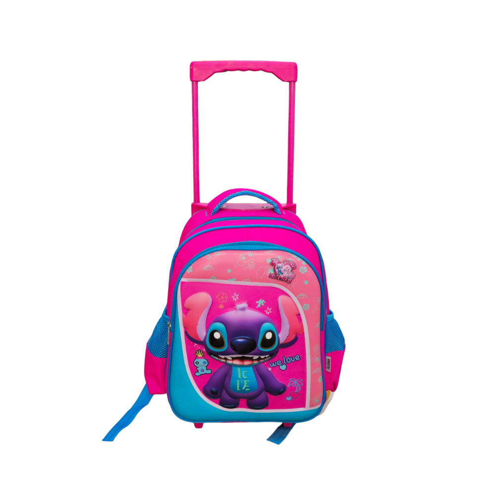 Sac à dos trolley enfant au design coloré et amusant