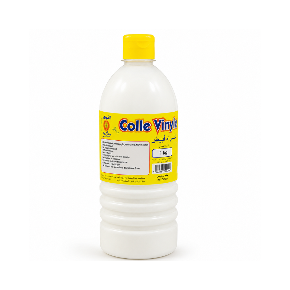 Colle vinylique blanche polyvalente 1L