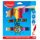 boîte de 24 crayons de couleur Maped Color’Peps Star