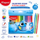 18 feutres lavables Maped Color’Peps Ocean