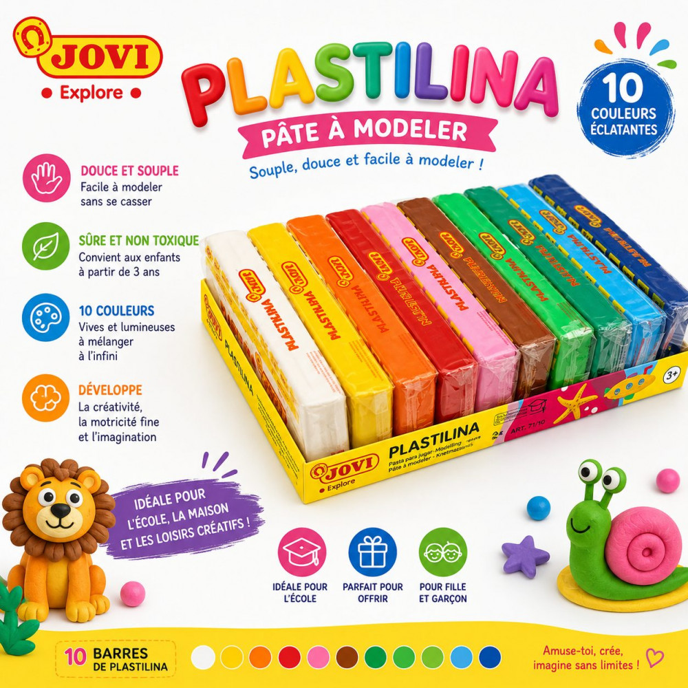 Jovi Pâte à modeler 150 Gr