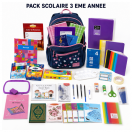 PACK SCOLAIRE 3 EMLE ANNEE
