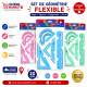 Set de géométrie flexible SKYGLORY 20 cm