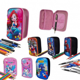 Trousse scolaire rigide pour enfants